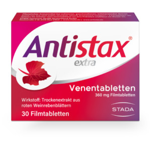 Produktbild von ANTISTAX extra Venentabletten