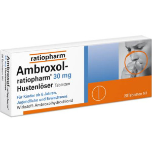 AMBROXOL-ratiopharm 30 mg Hustenl&ouml;ser Tabletten