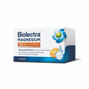 Produktbild von BIOLECTRA Magnesium 365 mg fortissimum Orange