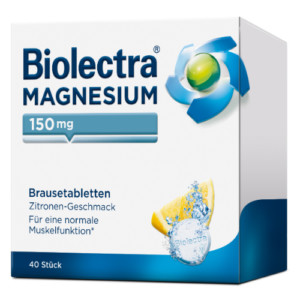 Produktbild von BIOLECTRA Magnesium 150 mg Zitrone Brausetabletten