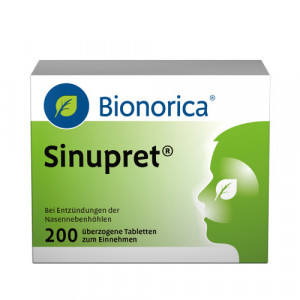 SINUPRET &uuml;berzogene Tabletten