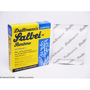 Produktbild von DALLMANN'S Salbei Bonbons zuckerfrei