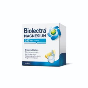 BIOLECTRA Magnesium 243 mg forte Zitrone Br.-Tabl.