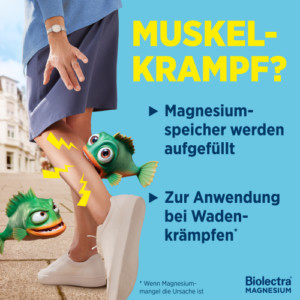 Produktbild von BIOLECTRA Magnesium 243 mg forte Zitrone Br.-Tabl.