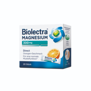 Produktbild von BIOLECTRA Magnesium 300 mg Direct Orange Sticks