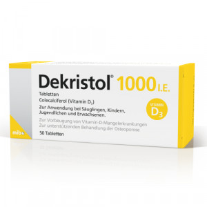 DEKRISTOL 1.000 I.E. Tabletten