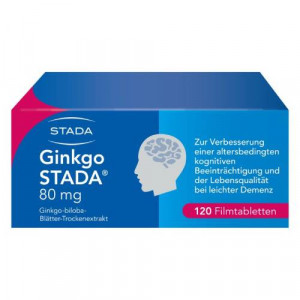 Produktbild von GINKGO STADA 80 mg Filmtabletten