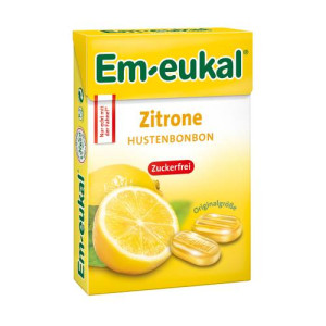 Produktbild von EM-EUKAL Bonbons Zitrone zuckerfrei Box