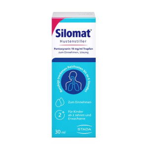 Produktbild von SILOMAT Hustenstiller Pentoxyverin 19 mg/ml TEI