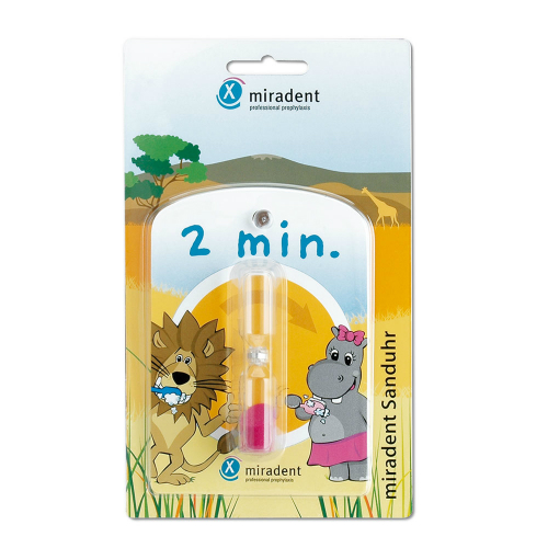 MIRADENT Kinder-Zahnputzuhr Sanduhr
