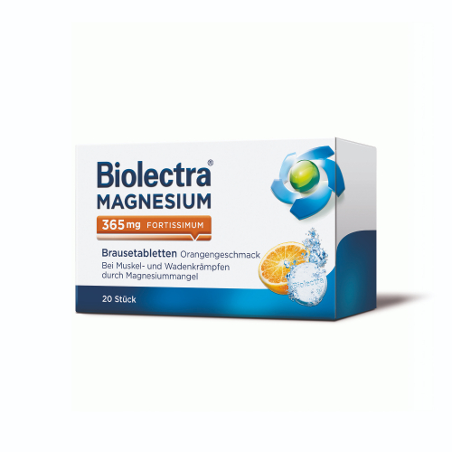 BIOLECTRA Magnesium 365 mg fortissimum Orange