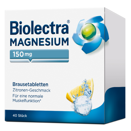 BIOLECTRA Magnesium 150 mg Zitrone Brausetabletten