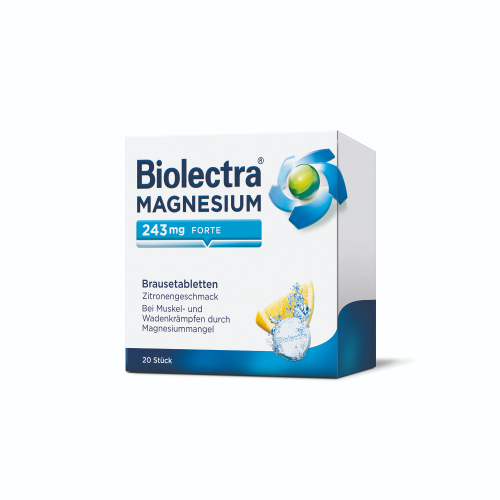 BIOLECTRA Magnesium 243 mg forte Zitrone Br.-Tabl.