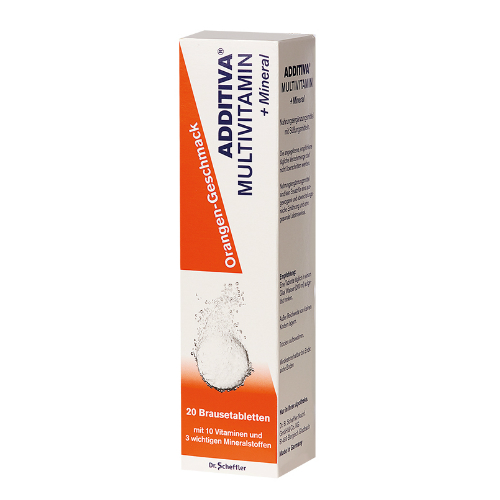 ADDITIVA Multivit.+Mineral Orange R Brausetabl.