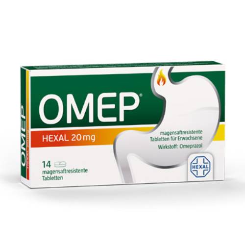 OMEP HEXAL 20 mg magensaftresistente Hartkapseln