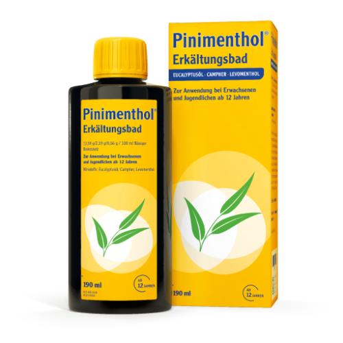 PINIMENTHOL Erkältungsbad ab 12 Jahre