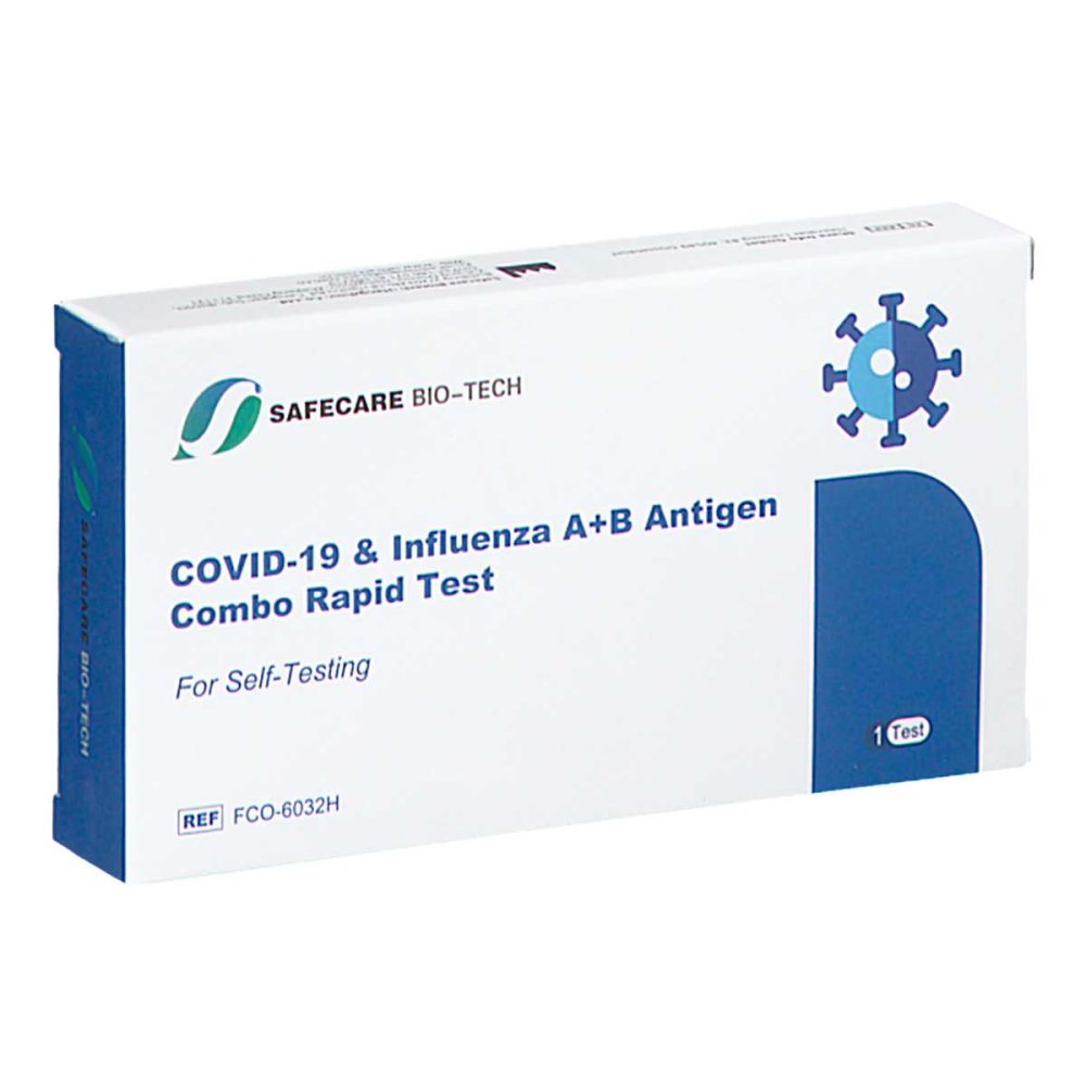 SAFECARE COVID-19 & Influ.A+B Kombi-Selbstt.Nase