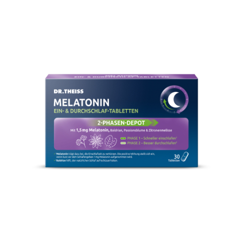 DR.THEISS Melatonin Ein- & Durchschlaf-Tabletten
