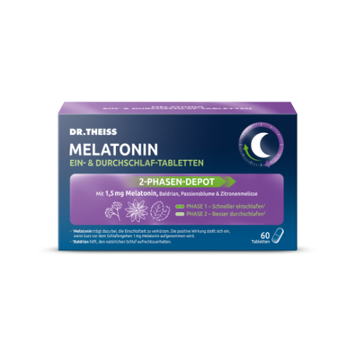 DR.THEISS Melatonin Ein- & Durchschlaf-Tabletten