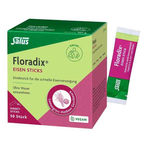 FLORADIX Eisen Sticks Pulver Salus