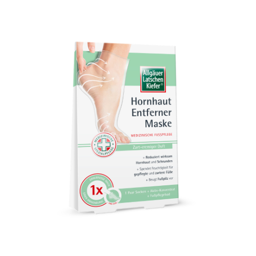 ALLGÄUER LATSCHENK. Hornhaut Entf.Maske cremig Set